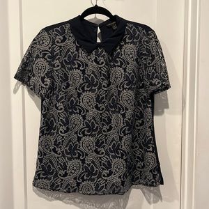 Banana Republic lace blouse